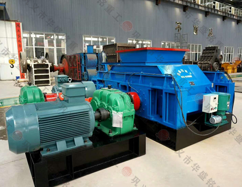 一臺大型石子制砂設備多少錢,時產量500噸對輥制砂機廠家